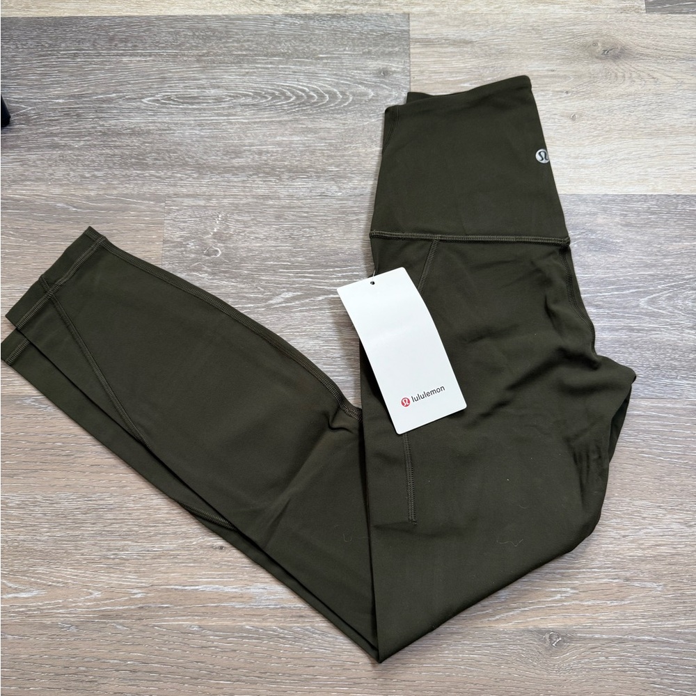Lululemon Align HR Pant 25" *Pockets - Dark Olive